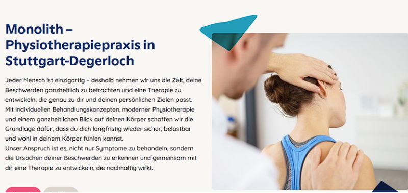 Physiotherapiepraxis Monolith