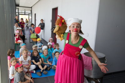 Kinderbetreuung auf der Leistungsschau
